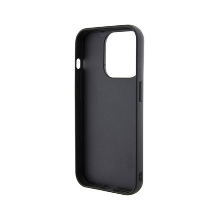 Karl Lagerfeld 3D Rubber Multi Logo - Etui iPhone 15 Pro (czarny) (KLHCP15L3DMKRLK)