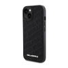 Karl Lagerfeld Quilted K Pattern - Etui iPhone 15 Plus (czarny) (KLHCP15MPQKPMK)