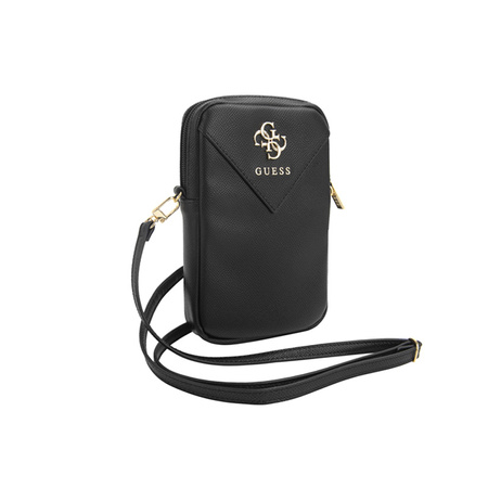 Guess Zip Triangle 4G - Torebka na telefon (czarny) (GUWBZPGSTEGK)