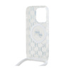 Karl Lagerfeld IML Crossbody Monogram Karl & Choupette Head MagSafe - Etui iPhone 15 Pro (przezroczysty) (KLHMP15LHCKCKLCT)