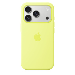 Apple Silikonowe etui z MagSafe do iPhone’a 17 Pro – neonowy żółty (MGFF4ZM/A)