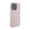 Karl Lagerfeld Quilted K Pattern - Etui iPhone 15 Pro Max (różowy) (KLHCP15XPQKPMP)