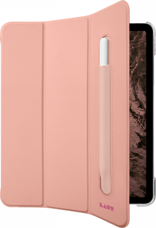 LAUT Huex Folio - obudowa ochronna z uchwytem do Apple Pencil do iPad Pro 11" 1/2/3/4G, iPad Air 10.9" 4/5G (rose) (L_IPP21S_HP_P)