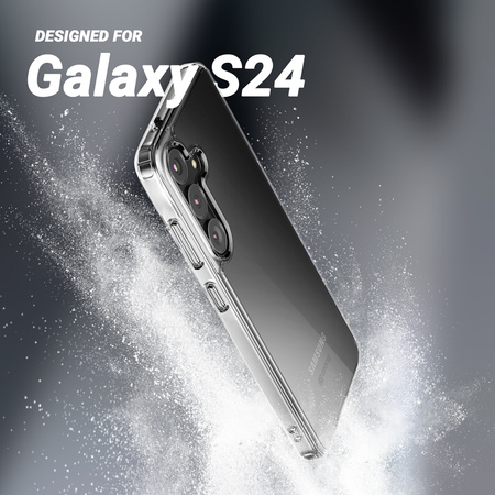 Crong Crystal Shield Cover - Etui Samsung Galaxy S24 (przezroczysty) (CRGCSHCSGS24TRS)