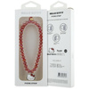 Hello Kitty Pearls Kitty Head - Zawieszka do telefonu (czerwony) (HKSTBER)