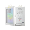 Guess IML Iridescent MagSafe - Etui iPhone 15 Pro (turkusowy) (GUHMP15LHITSQ)
