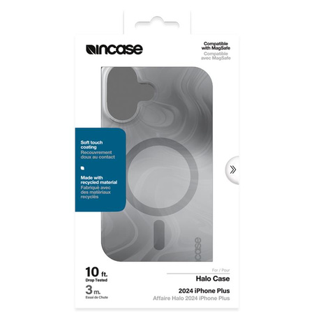 Incase Halo Case MagSafe - Etui iPhone 16 Plus (Oil Slick Smoke) (INPH190411-OSSM)