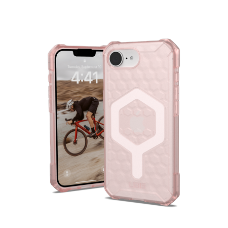 UAG Essential Armor Magsafe - obudowa ochronna do iPhone 16e kompatybilna z MagSafe (rose) (114496114C4C)