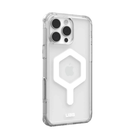 UAG Plyo Magsafe - obudowa ochronna do iPhone 16 Pro Max kompatybilna z MagSafe przeźroczysta / biała (114481114341)