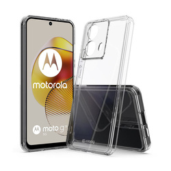 Crong Crystal Shield Cover - Etui Motorola Moto G73 (przezroczysty) (CRGCSHCMOG73TRS)