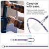 Spigen Universal Strap Set Crossbody & Wrist - Pasek do telefonu na ramię + na nadgarstek (Deep Purple) (AFA08363)