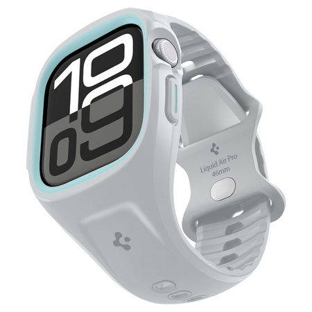 Spigen Liquid Air Pro - Pasek z obudową do Apple Watch 10 46 mm (Grey) (ACS09318)