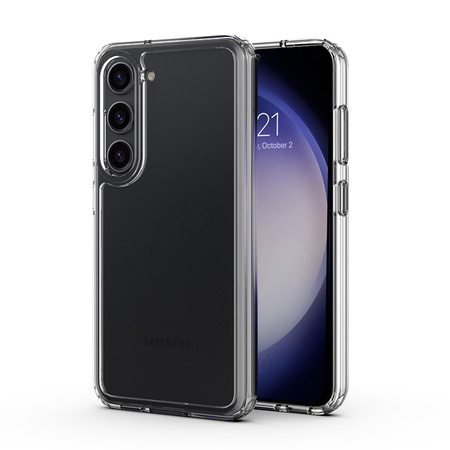 Crong Crystal Shield Cover - Etui Samsung Galaxy S23 (przezroczysty) (CRG-CSHC-SGS23-TRS)