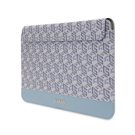 Guess GCube Stripes Sleeve - Etui na notebooka 14" (niebieski) (GUCS14HGCFSEB)