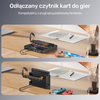 Unitek stacja ładująca Switch z przełącznikiem i czytnikiem kart do gier (G1005ABK01)