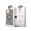 Karl Lagerfeld IML Ikonik MagSafe - Etui iPhone 15 Plus (czarny) (KLHMP15MHFCKNOK)
