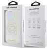 Karl Lagerfeld IML Rhinestones Karl Head - Etui do iPhone 16 Pro Max (przezroczysty) (KLHCP16XHKHDCELT)