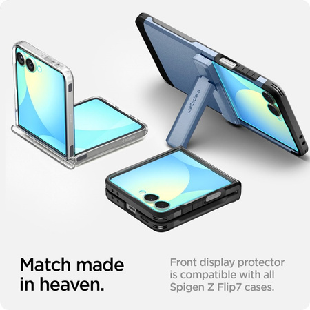 Spigen GLAS.TR EZ Fit HD 2-Pack - Szkło hartowane do Samsung Galaxy Z Flip 7 (AGL09585)