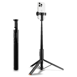 Spigen S541W Bluetooth Selfie Stick Tripod - Statyw na smartfon / uchwyt selfie stick (Black) (AMP09336)