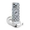 Karl Lagerfeld IML Crossbody Monogram Karl & Choupette Head MagSafe - Etui iPhone 15 Pro Max (przezroczysty) (KLHMP15XHCKCKLCT)