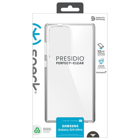 Speck Presidio Perfect-Clear - Etui Samsung Galaxy S24 Ultra (Clear/Clear) (150620-5085)
