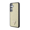 Guess Rhinestone Triangle - Etui Samsung Galaxy S24+ (złoty) (GUHCS24MHDGPPD)