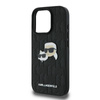 Karl Lagerfeld Monogram Karl & Choupette Head Pin - Etui iPhone 16 Pro (czarny) (KLHCP16LPGKLKCPK)