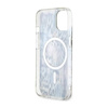 Guess Leopard MagSafe - Etui iPhone 14 (Niebieski) (GUHMP14SHLEOPWB)