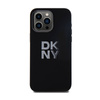 DKNY Liquid Silicone Metal Logo - Etui iPhone 15 Pro Max (czarny) (DKHCP15XSMCBSK)