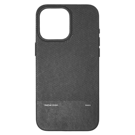 Native Union (RE)Classic Case - obudowa ochronna do iPhone 16 Pro Max kompatybilna z MagSafe - czarny (RECLA-BLK-NP24PM)