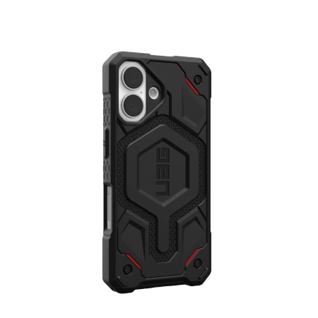 UAG Monarch Pro MagSafe Kevlar® - obudowa ochronna do iPhone 16 Plus kompatybilna z MagSafe - czarny kevlar (114455113940)