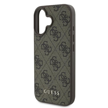 Guess 4G Classic - Etui iPhone 16 Plus (brązowy) (GUHCP16MG4GFBR)