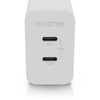 Mophie Gan Charger - ładowarka sieciowa 45W - biała (409909299)