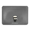 Karl Lagerfeld Saffiano Ikonik Sleeve- Etui na notebook 16" (Srebrny) (KLCS16PISFG)