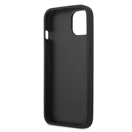 Karl Lagerfeld PU Leather Karl's Head Metal - Etui iPhone 13 mini (różowy) (KLHCP13SPKMP)