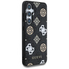 Guess 4G Printed Colored Peony Pattern MagSafe - Etui do Samsung Galaxy S25 (czarny) (GUHMS25SP4PWPK)