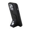 Karl Lagerfeld Gripstand Saffiano Choupette Pins - Etui iPhone 15 Pro Max (czarny) (KLHCP15XGSACHPK)