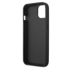 Karl Lagerfeld PU Leather Karl's Head Metal - Etui iPhone 13 mini (niebieski) (KLHCP13SPKMB)