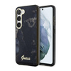Guess Golden Marble Collection - Etui Samsung Galaxy S23+ (czarny) (GUHCS23MHTMRSK)