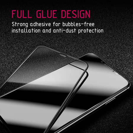 Crong Edge Glass 4D Full Glue - Szkło hartowane na cały ekran Huawei Mate 10 (CRG-GLEDGE-HM10)