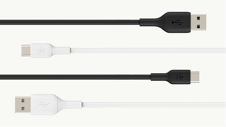 Belkin kabel PVC USB-C/USB-A, M/M, 3M - biały (CAB001BT3MWH)