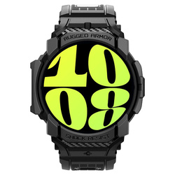 Spigen Rugged Armor Pro - Pasek + etui do Samsung Galaxy Watch 7 44 mm (Matte Black) (ACS08338)