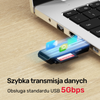 Unitek Czytnik kart SD i microSD USB-A (Y-9327A)