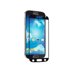 Moshi iVisor XT - Przezroczysta folia ochronna Full Face Samsung Galaxy S4 (czarny) (99MO020938)