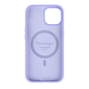 Pomologic CoverCase - silikonowa obudowa ochronna do iPhone 15 kompatybilna z MagSafe (light purple) (POM-IPCCS15MS-706)