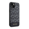 Guess GCube Stripes MagSafe - Etui iPhone 14 Plus (Czarny) (GUHMP14MHGCFSEK)