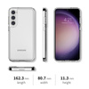 Crong Crystal Shield Cover - Etui Samsung Galaxy S23+ (przezroczysty) (CRG-CSHC-SGS23P-TRS)