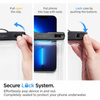 Spigen A610 Universal Waterproof Float Case - Etui do smartfonów do 6.9" (Przezoczysty) (AMP04530)
