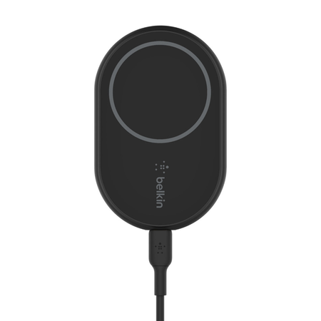 Belkin Magnet Car Wireless, ładowarka samochodowa MagSafe - czarna (WIC004BTBK-NC)
