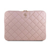 Guess Quilted 4G Sleeve - Etui na notebooka 15" / 16" (różowy) (GUCS16ZPSQSSGP)